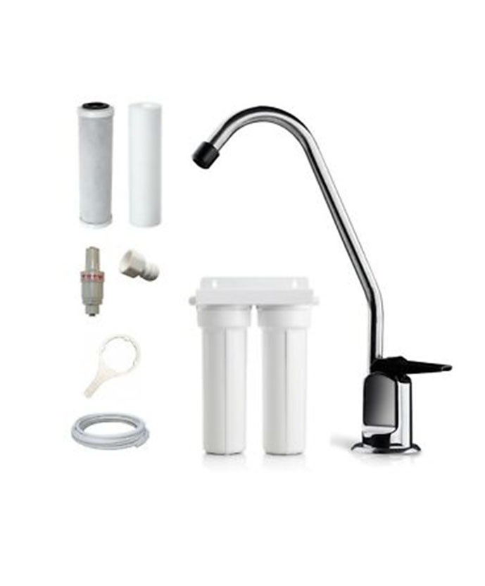 Undersink Water Filter System With Tap 2