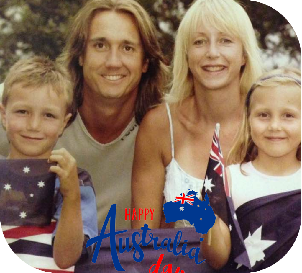 Australia Day family photo