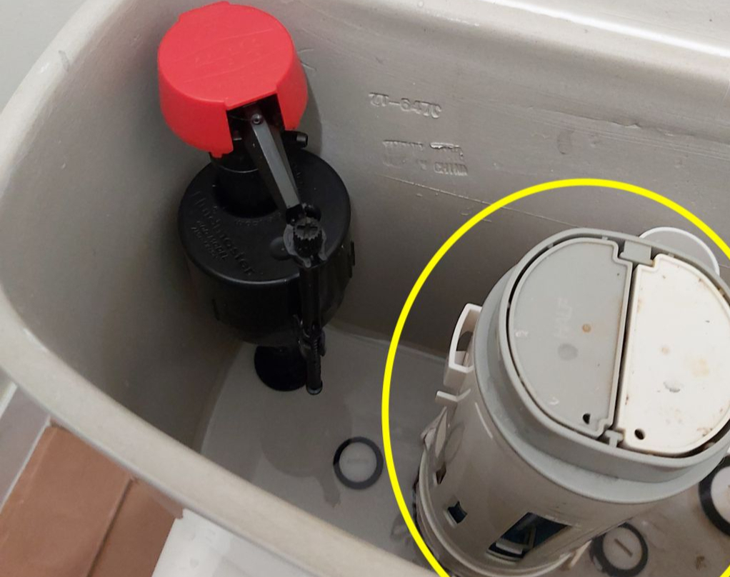 Toilet Outlet Valve Semi Landscape